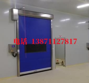 无极拉链密封快速卷帘门